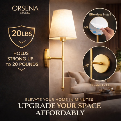 WIRELESS WALL SCONCES (2 PACK)