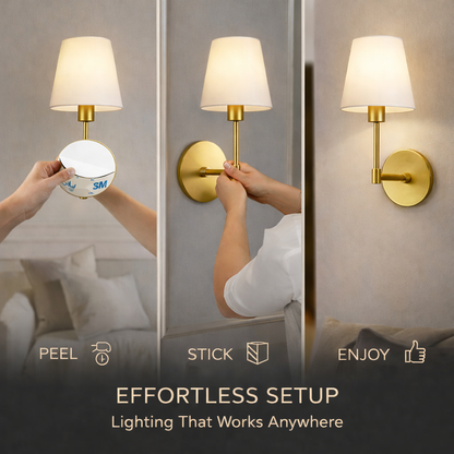WIRELESS WALL SCONCES — Heritage Edition  (2 PACK)