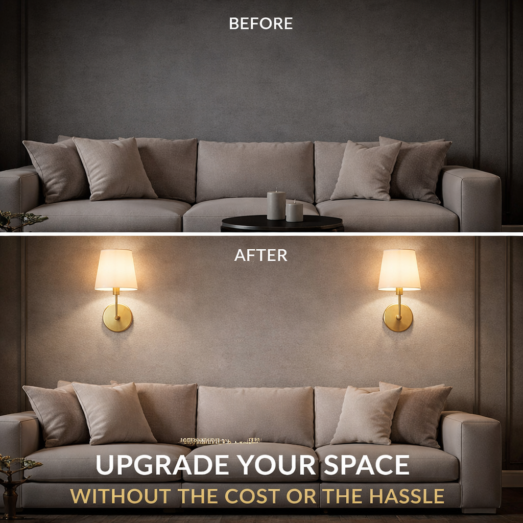 WIRELESS WALL SCONCES — Heritage Edition  (2 PACK)