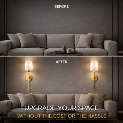 WIRELESS WALL SCONCES – Column (2 PACK)